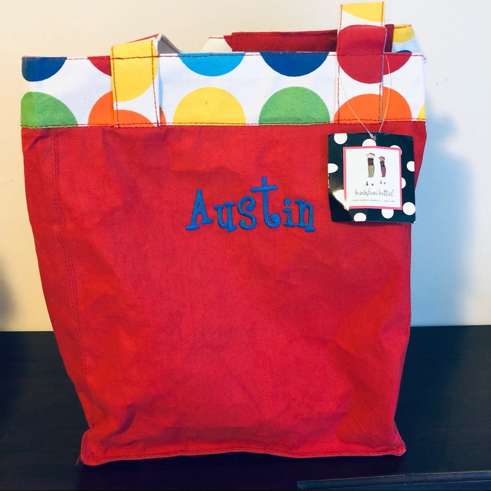 Austin Embroidered Tote Bag